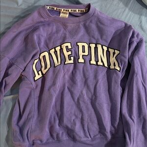 Purple Love Pink Sweatshirt